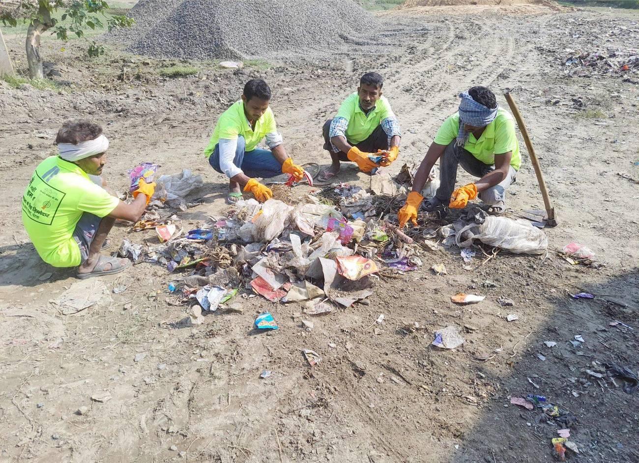 Environmental sustainability and solid waste management CSR fieldwork